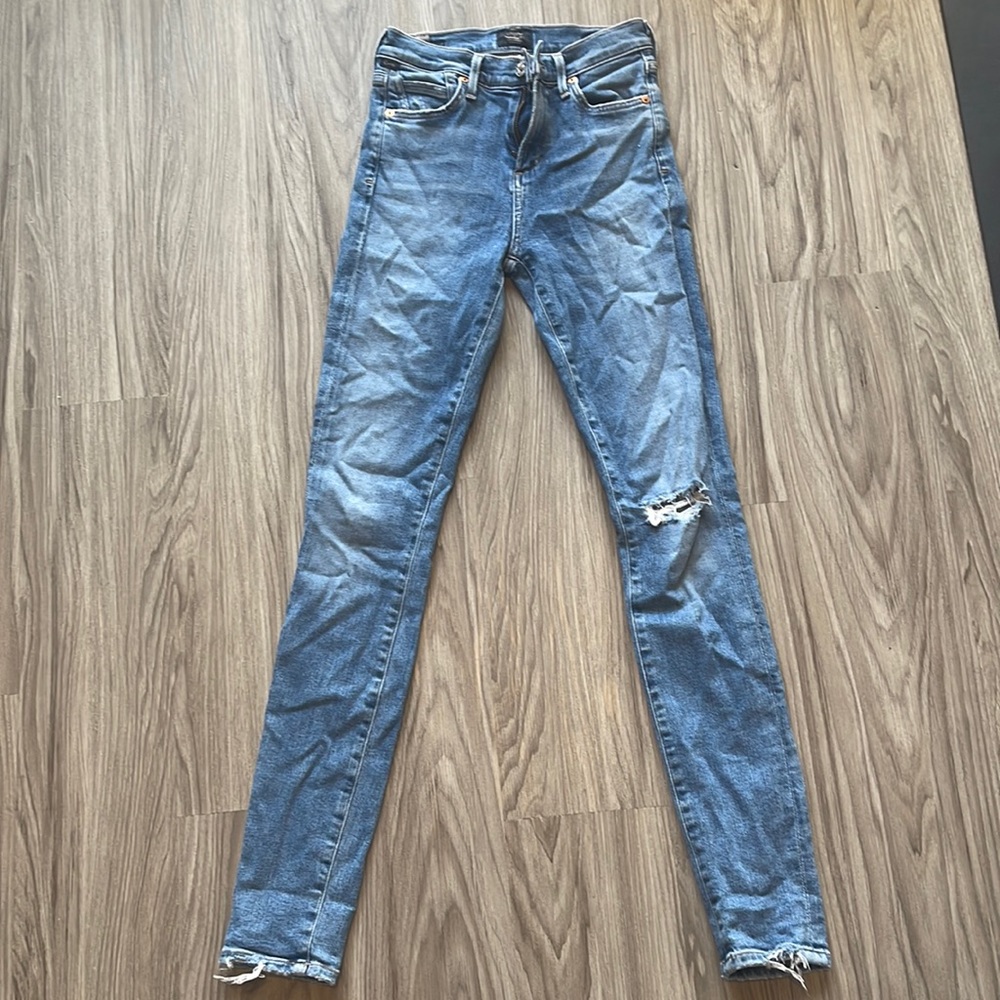 Citizens of humanity Rocket mid rise skinny jeans size 23
